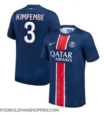 Paris Saint-Germain Presnel Kimpembe #3 Hjemmebanetrøje 2024-25 Kortærmet